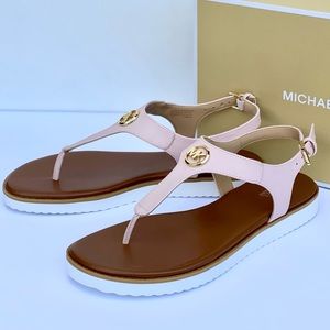 Michael Kors Judy Thong Sandals Powder Blush